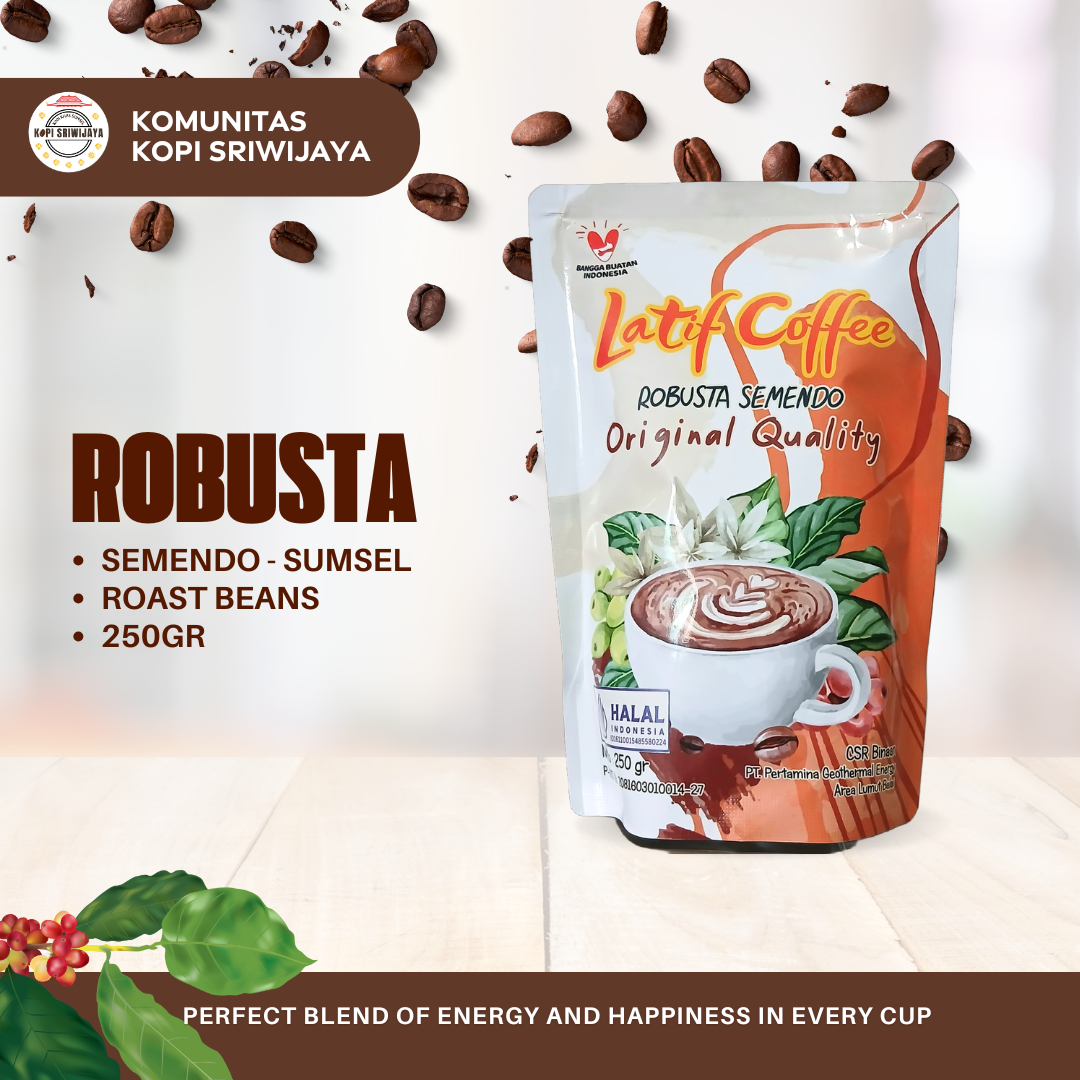 Latif Coffee - original Quality Robusta Semendo