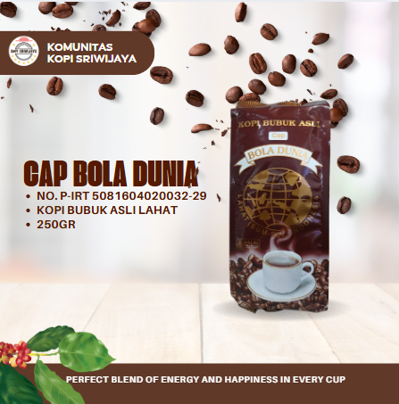 Cap Bola Dunia - Kopi Bubuk Asli Lahat